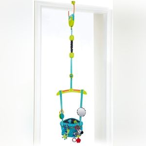 Bright Starts Bounce 'n Spring Deluxe Door Jumper for Baby with Adjustable Strap